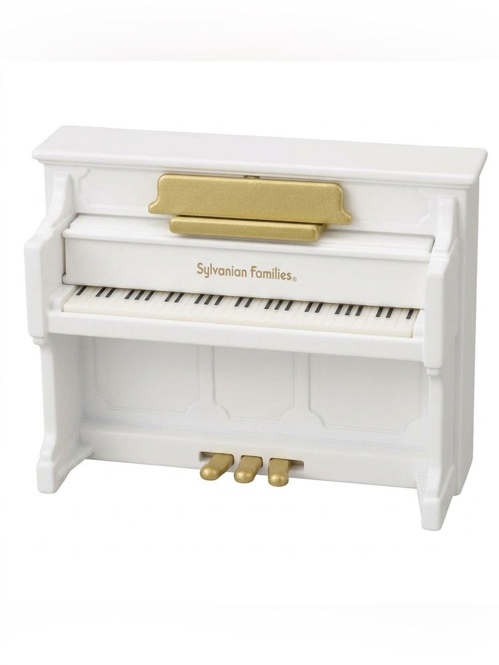 Sylvanian Families Calico Critters White & Gold Upright Piano Epoch Co Ltd